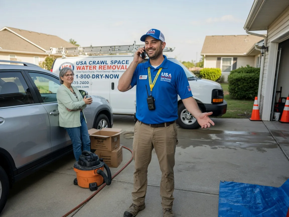 Crawl Space Water Removal Columbia, VA FAQs
